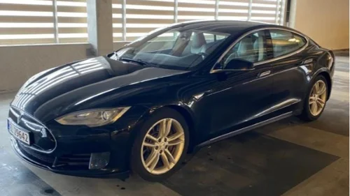 TESLA MOTORS MODEL S 85 BYTTET DRIVE UNIT HV BATTERI LUFTFJÆRING- GRATIS LAD