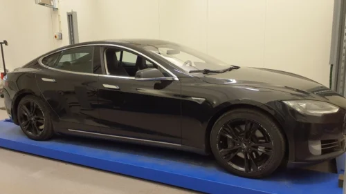 TESLA MOTORS MODEL S P85+ GRATIS LADING 7-S PANO CARBON VINTERP. TECH-P LUFT