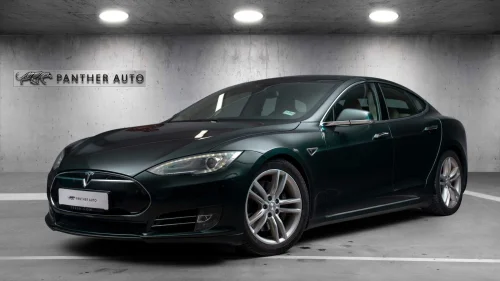 TESLA MOTORS MODEL S P85 | Gratis lading | Luft | Skinn | Soltak