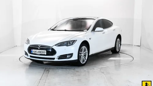 TESLA MOTORS MODEL S 90 7-SETER CRUISE LUFT NAVI PREMIUM LYD