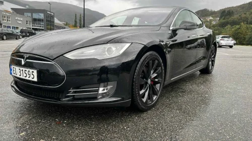 TESLA MOTORS MODEL S MODEL S, P85 , GRATIS LADING, 206768km