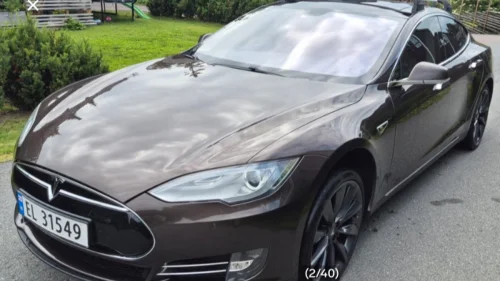 TESLA MOTORS MODEL S MODEL S p85+