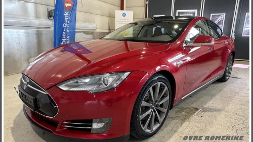TESLA MOTORS MODEL S P85+, Ultra Hifi, Techpakke, CCS, Gratis lading,
