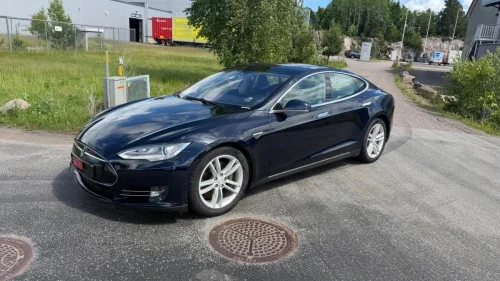 TESLA MOTORS MODEL S S85 PERFORMANCE,7-SETER,LAV KM!