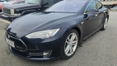 TESLA MOTORS MODEL S P85+/SKINN/PANORAMA/GRATIS LADING/7 SETER/EUOK 2028++