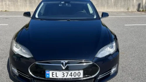 TESLA MOTORS MODEL S P85 (90) Gratis hurtiglading full servicehistorikk sol