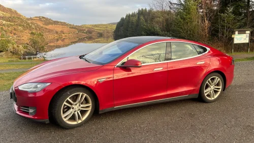 TESLA MOTORS MODEL S P85 GRATIS LADING CCS2 178.500km EU OK TIL 13.12.2027 C