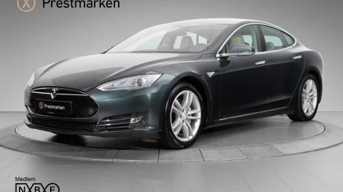TESLA MOTORS MODEL S 60S 1-Eier - Skinnseter Kamera Navi S+V - NY EU!