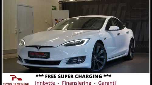 TESLA MOTORS Model S FREE SUPER CHARGING*1 EIER*LAV KM*SJELDEN MULIGHET+++