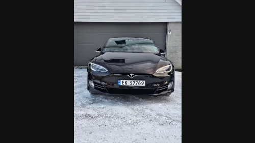 TESLA Model S 75/VINTERPAKKE//PANO/ACC/SORTSKINN/CCS/NAV/DAB/CARBON