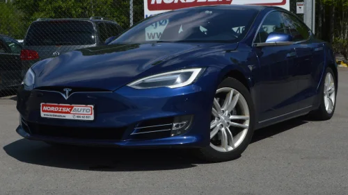 TESLA Model S 75 FSD PANORAMATAK LUFTFJÆRING FACELIFT SKINN