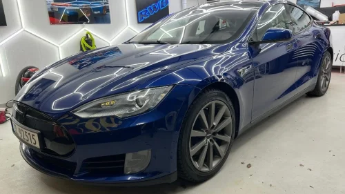 TESLA MOTORS Model S 90D 4WD Gratis lading Soltak Elektrisk sete med memory