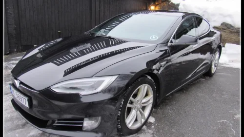 TESLA Model S S90 4WD ,1 EIER, PANORAMA LUFTFJÆRING PREMIUM LYD & INT