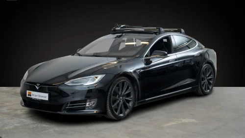 TESLA Model S 100D S+V hjul Panoramatak Luftfjæring