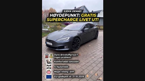 TESLA MOTORS Model S 90D 4WD Gratis Supercharging (SC01)