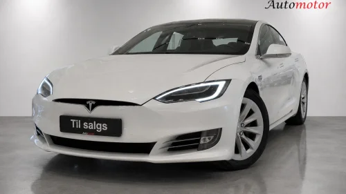 TESLA MOTORS Model S 75D 525HK/4X4/Skinn/Navi/Facelift/ACC/DAB/Krok/1 Eier