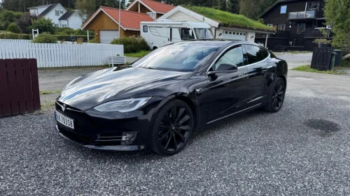 TESLA Model S 75D AWD AUTOPILOT PREMIUM LYD Luftfjæring S+V DEKK EU O