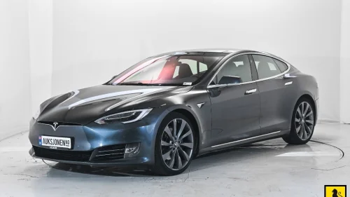 TESLA Model S 75D AWD PANORAMA LUFTFJÆRING PREMIUM LYD & INTERIØR