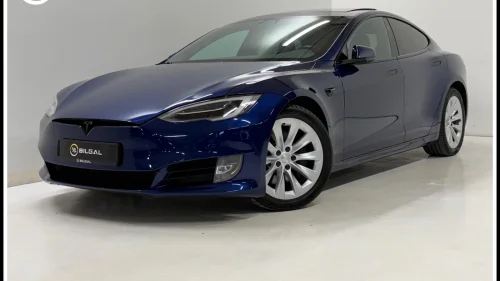 TESLA Model S 100D 525HK 4X4 SortOptikk Skinn MCU2 Takluke HiFi Luft