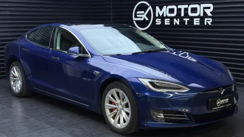 TESLA Model S 100D 525HK, 4WD, NY BATTERI, SKINN, NAVI, PANO, EU 4/27