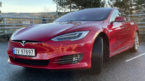 TESLA Model S 100D, Long Range, Lav KM, Premium interiør og velholdt!