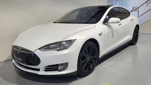 TESLA MOTORS Model S Gratis lading/AWD/Skinn/Navi/Kamera/Panorama++