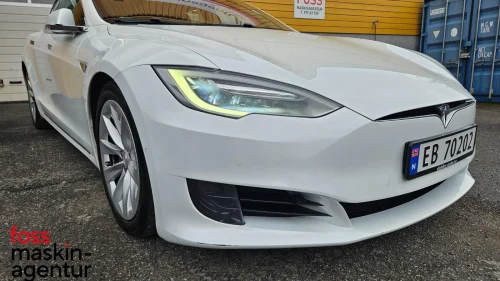 TESLA Model S 90D Lav Km+Pano.+AP+R.kam+DAB+CCS lading+NY EU+++