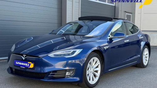 TESLA MOTORS Model S 90D 525hk/ 1-eiers bil/ Gratis Lading/ Soltak/
