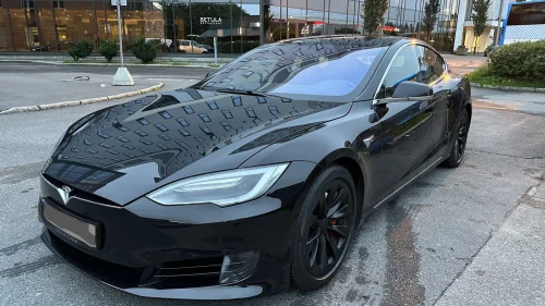 TESLA MOTORS Model S 75D 4WD/PANORAMA/FORBEDRE/AUTOP/EU-OK/LUFTFJÆRING/SKINN