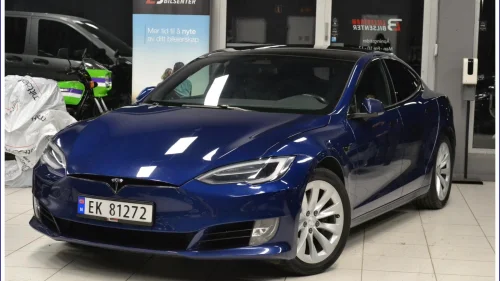TESLA Model S 75D 525HK/PANO/AUTOPILOT/LUFTFJÆRING/GARANTI++++
