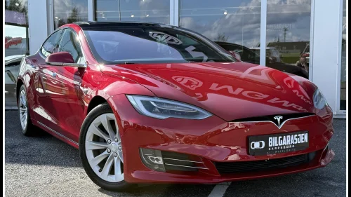 TESLA Model S 100D|AWD|Panorama|Skinn|12 måneder garanti++