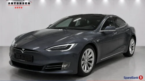 TESLA MOTORS Model S 100D | 632KM REKKEVIDDE | 525HK | LED | SKINN | 2 EIERE