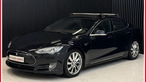 TESLA MOTORS Model S 85D | Gratis Lading | Luftfj. | Skinn | LAV-KM