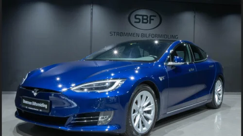 TESLA Model S 75D AWD/PREMIUM/SKINN/LUFT/VINTERPAKKE/CCS/AP2,5
