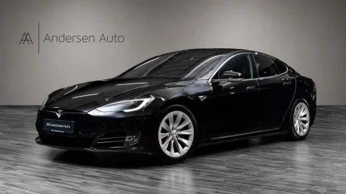 TESLA Model S 75D AWD - MCU2 - Luft - Delskinn - CCS - Glasstak +++