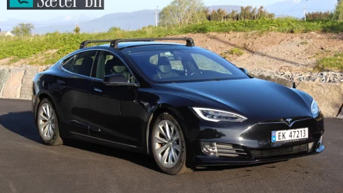TESLA MOTORS Model S Alcantara - Skinn - forvarmer - 1 eiers - M.sete