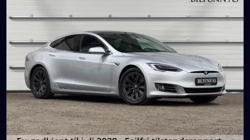 TESLA Model S 100D Long Range, Premium Lyd, Vinterpakke, 1 år garanti