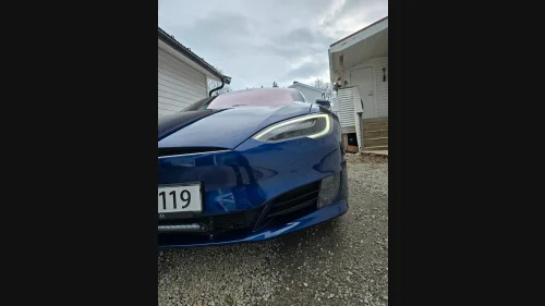 TESLA MOTORS Model S 75D SKINN/EAP/PANO/21"/LED-BAR/INNBYTTE/ NYE S-DEKK