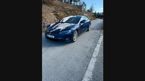 TESLA Model S 75D 4WD, ultra hifi, vinter, luft, full nextgen, Ny EU