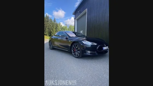 TESLA MOTORS Model S P90D Ludicrous Autopilot gratis superlading