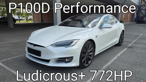 TESLA MOTORS Model S P100D Performance Ludicriuos+ 772HP