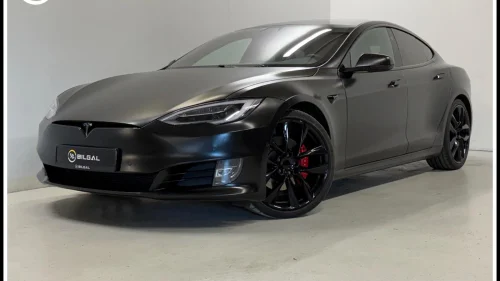 TESLA Model S Raven Performance Ludicrous+ 814HK Sort-Satin 21toms