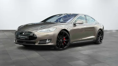 TESLA MOTORS Model S P90DL 7-S - GRATIS LADING - AP/LUFT/HIFI/VINTER/SKINN++
