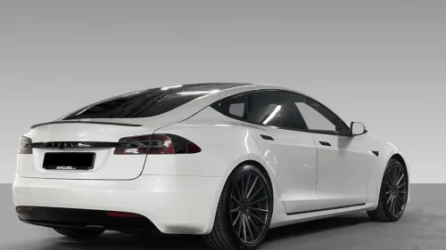 TESLA Model S Ludicrous Performance. Raven