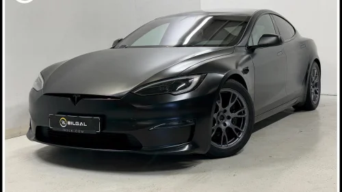 TESLA Model S DualMotor 685HK Insane HelFoliert-blikkfang! Yoke 634KM