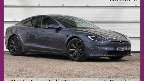 TESLA Model S PLAID/1020hk/Yoke Ratt/EAP/Ryzen/AdaptivLuft/ Norsk