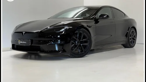 TESLA Model S PLAID 1020HK Tri-Motor HelSort Pixel 21"// Helt-riktig!