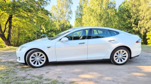 TESLA MOTORS Model S 85D Gratis lading - CCS - PREMIUM - 4X4 - Panorama