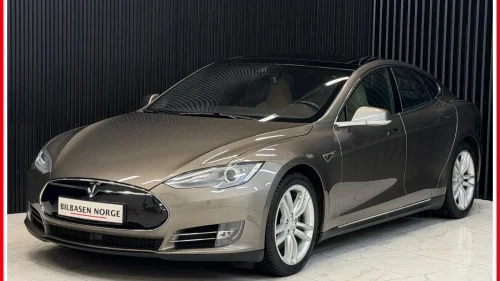 TESLA MOTORS Model S 85d GRATIS LADING/LUFTFJ/NY-EU/LAV-KM/ACC/SKINN/SOLTAK