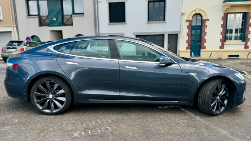 TESLA MOTORS Model S 85D, NYTT BATTERI, GRATIS LADING, EU APRIL 2027